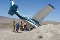 Özel uçağıyla kuma çakılan 83’lük dede yaralandı