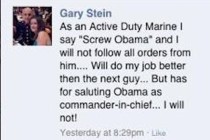Deniz Kuvvetleri, Obama’yı Facebook üzerinden eleştiren askeri ordudan attı