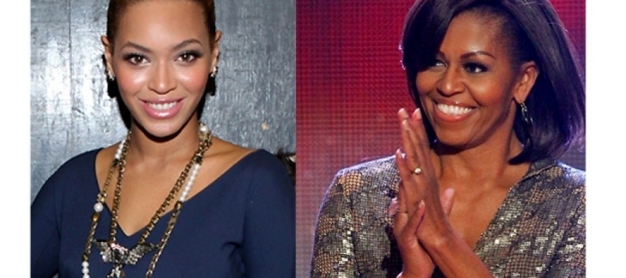 First Lady, kızlarıyla Beyonce konserinde eğlendi