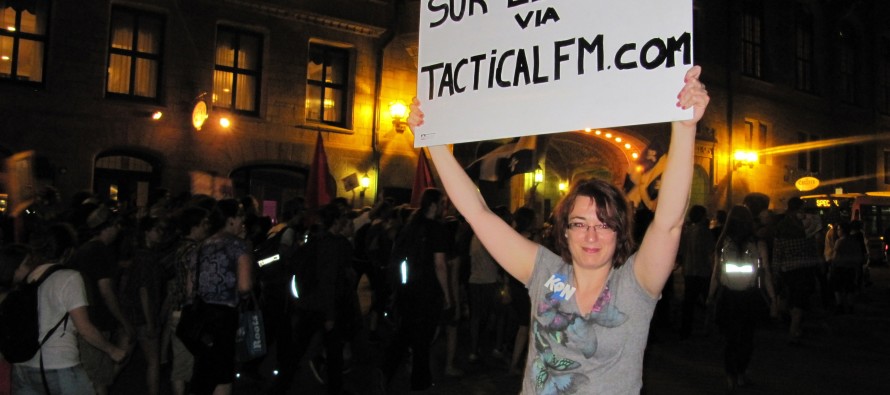 Quebec’de öğrenci protestoları gece de durmuyor
