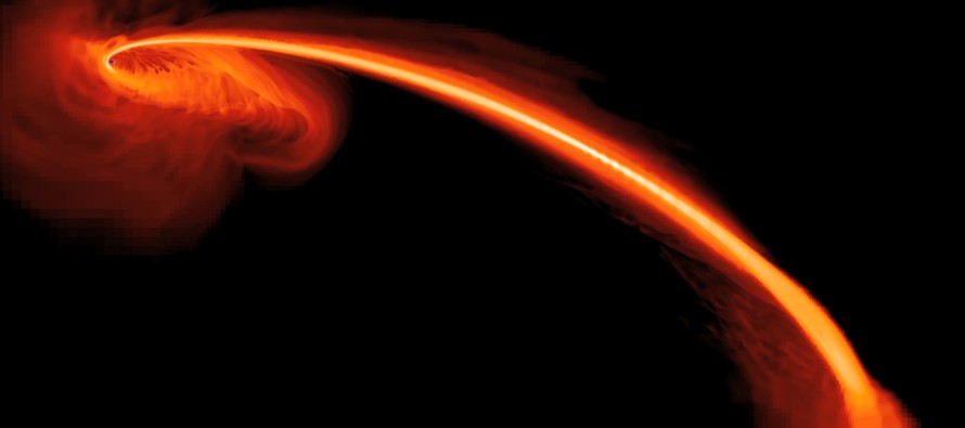 Güneş’ten 1 milyon kat büyük karadelik yıldızı böyle yuttu