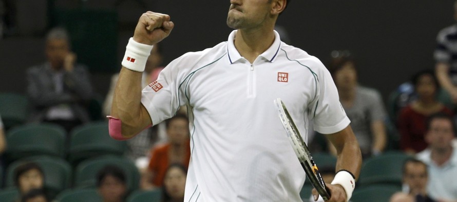 Son şampiyon Djokovic, ABD’li Harrison’ı 3-0 yenerek üçüncü tura çıktı