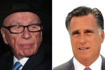 Murdoch, sahibi olduğu TV ve gazetelerin aksine Romney’e karşı görünüyor
