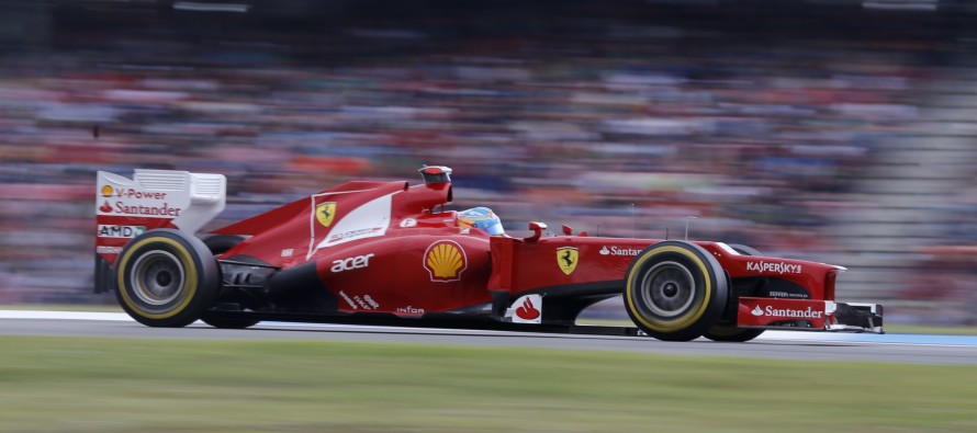 Formula 1 Almanya Grand Prix’sinde ilk cep Alonso’nun