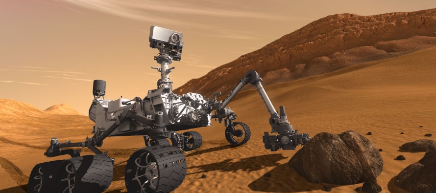 ‘Curiosity’ uzay aracı Mars’a iniş yaptı