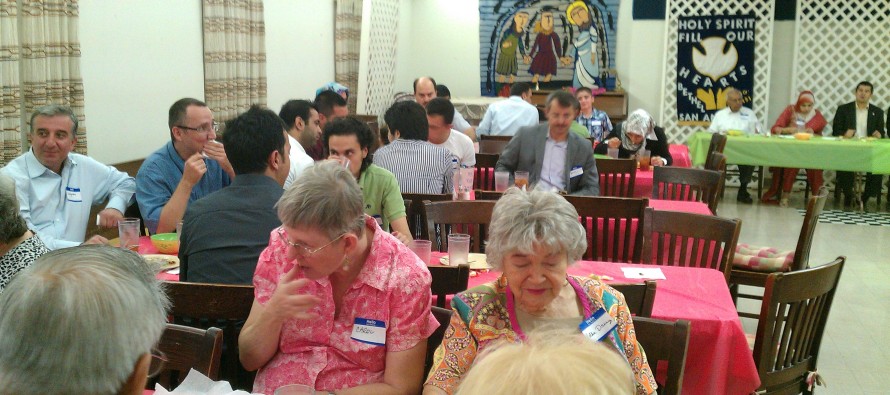 San Antonio Presbiteryen Kilisesi Türklere iftar verdi