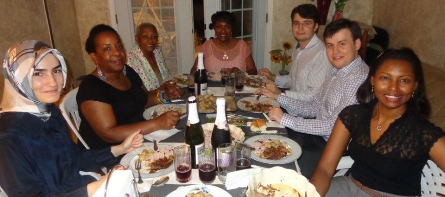 New York Milletvekili Clarke,Türk ailesi ile iftar yemeğinde buluştu
