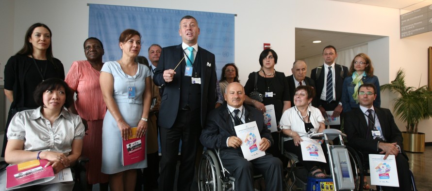 Şentürk BM’den engellilere seslendi:Hayatı yenmek için bir enstrümanınız olsun