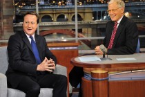 David Letterman, İngiltere Başbakanı’nı terletti