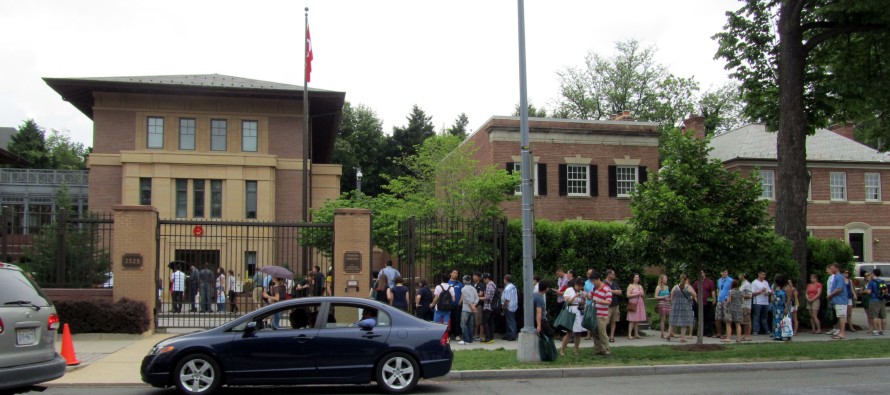 Washington Türk Büyükelçiliği’nde bayram kutlaması