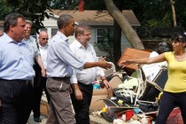 Başkan Obama felaket bölgesinde incelemelerde bulundu
