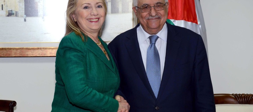 Filistin Devlet Başkanı Abbas, Clinton’la görüştü