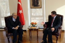 Davutoğlu, İbrahimi ile görüştü