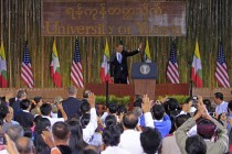 Obama’dan Myanmar halkına: Amerika, sizinle birlikte
