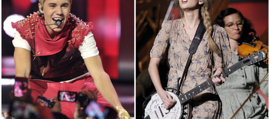 2012 MTV Avrupa Müzik Ödülleri’ne Swift ve Bieber damgası vurdu