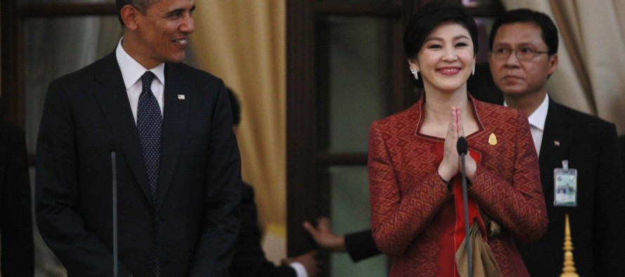 Obama,Tayland Başbakanı Yinluck ile görüştü