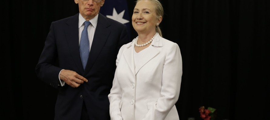 Dışişleri Bakanı Clinton Avustralya’da