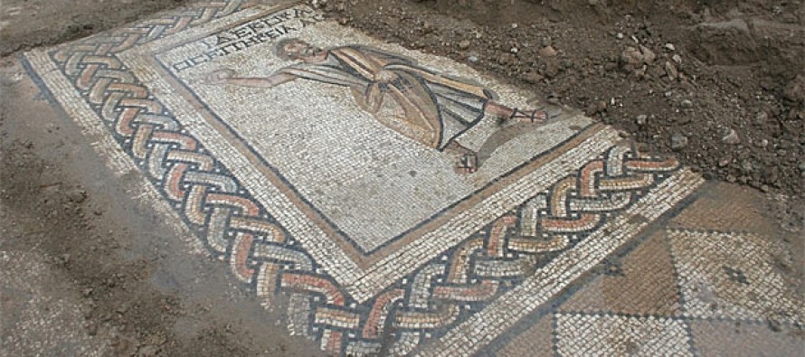 Roma dönemine ait insan mozaiği bulundu