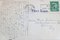 70 yıl önce postalanan kartpostal yeni ulaştı