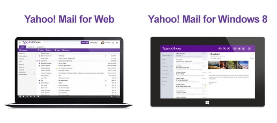 Yahoo, email servisini güncelledi