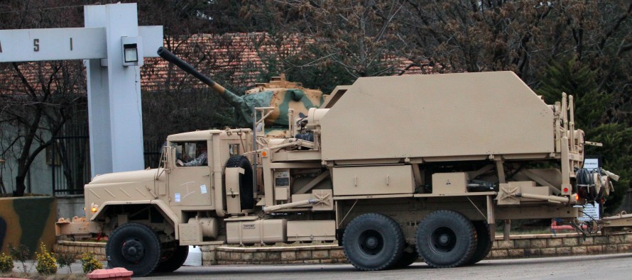 Patriot hava savunma sistemleri Gaziantep’e getirilmeye başlandı