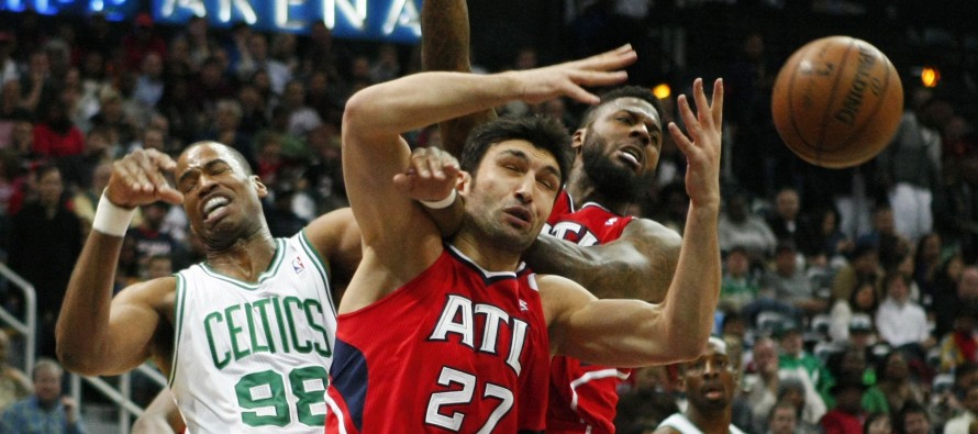 Celtics, Rondo’nun ‘triple double’ yaptığı maçta, Hawks’ı deplasmanda 89-81 yendi