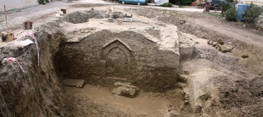 NYT-Türk çamuruyla mühürlü,iyi korunmuş bir Bizans tapınağı