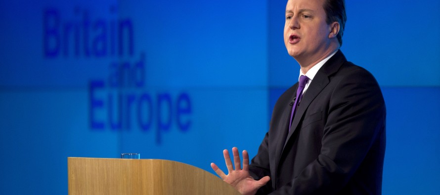 Cameron tarihi AB konuşmasında referanduma gitme sözü verdi