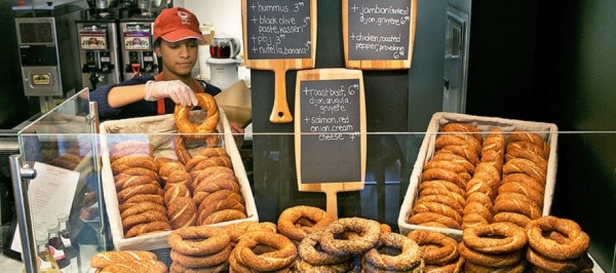 NYT – “Türk ekmekleri ‘bagel’ başkentinde kendine yer arıyor”
