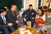 Amerikalı Türklerden Sierra’nın ailesine taziye ziyareti