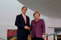 Kerry, Almanya Başbakanı Merkel ile görüştü