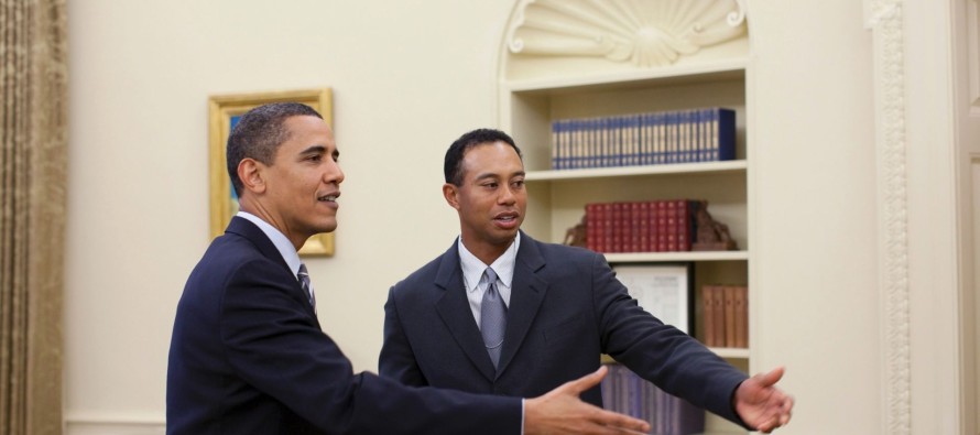 Başkan Obama, Tiger Woods ile golf oynadı