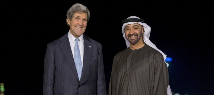 Kerry, Abu Dabi Veliaht Prensi Nahyan ile görüştü