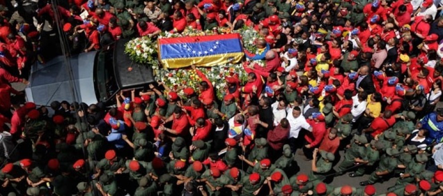 Chavez’in cenazesi sergileneceği müzeye götürüldü