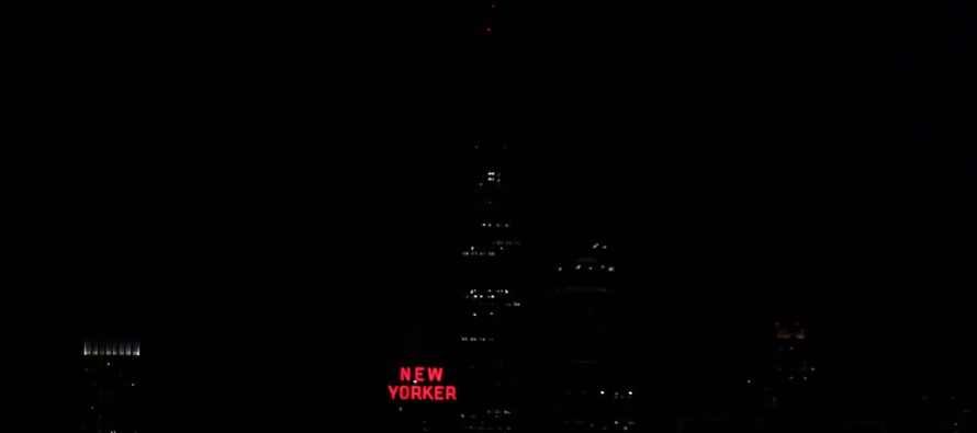Empire State binasının ışıkları da kapatıldı