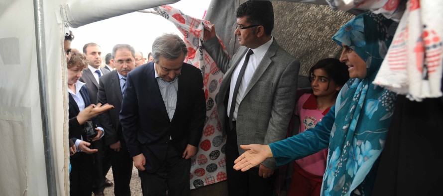 BM Mülteciler Yüksek Komiseri Antonio Guterres, Gaziantep’te