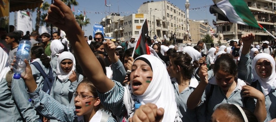 Filistinlilerden ‘Obama’ya uyarı’ gösterisi