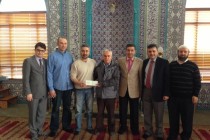 Eyüp Sultan Camii’ne 5 bin dolar yardım