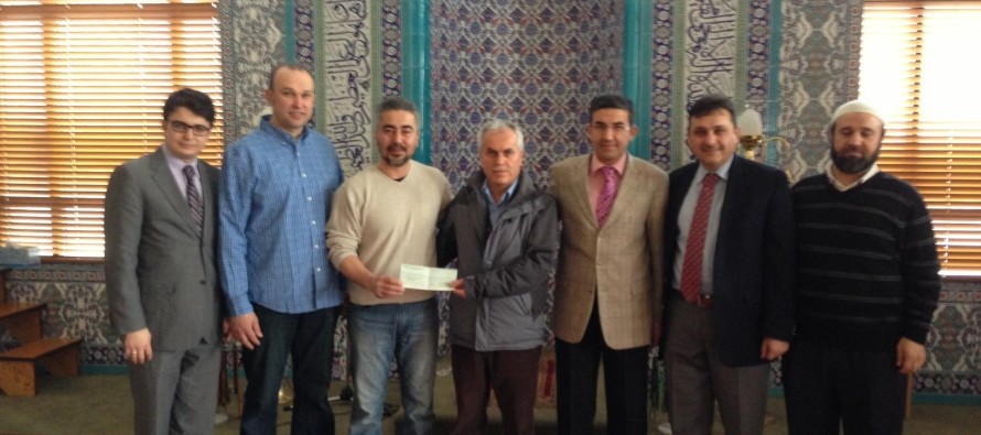 Eyüp Sultan Camii’ne 5 bin dolar yardım