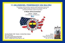 Fenerbahçe USA’in geleneksel balosu bu sene 6 nisanda