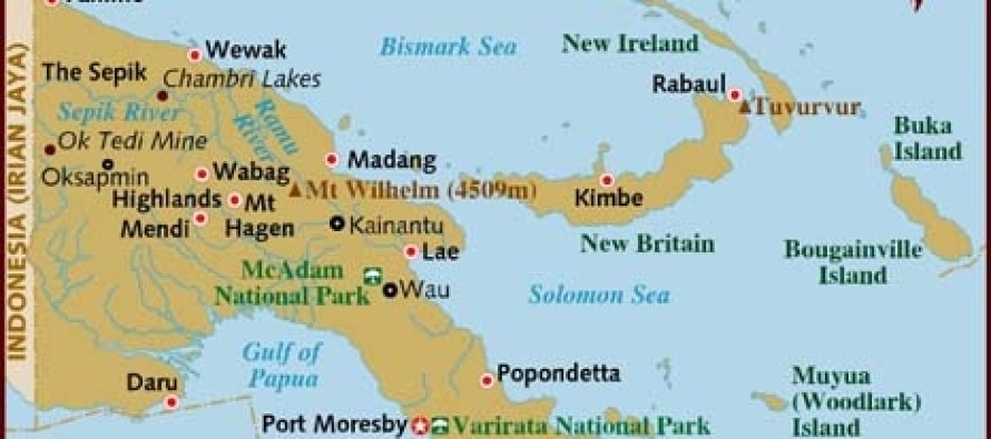 Papua Yeni Gine’de 6.4 büyüklüğünde deprem