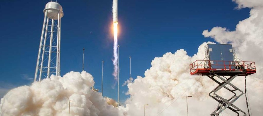 Özel havacılık şirketi Orbital Sciences’tan yeni bir roket denemesi