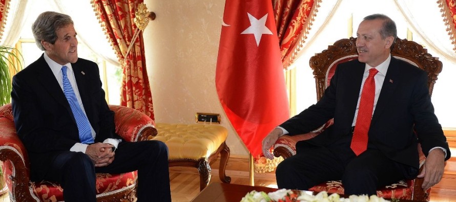 Kerry, Başbakan Erdoğan ile görüştü