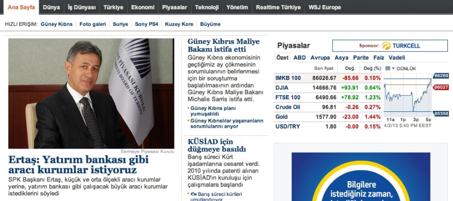 Wall Street Journal, Türkçe yayına başladı