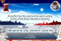 Boston maratonu mağdurları için kermes