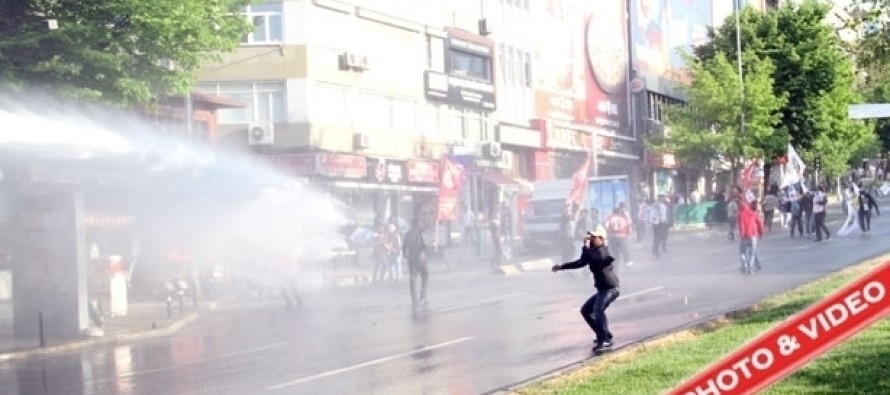 CNN: İşci Bayramı’nda Türk polisinden protestoculara göz yaşartıcı gaz