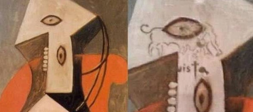 Picasso’nun tablosuna zarar veren kişiye 2 yıl hapis