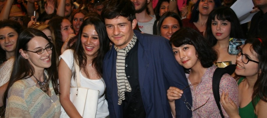 Orlando Bloom, reklam için İstanbul’da