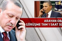 Erdoğan, Obama ile telefon görüşmesi yaptı