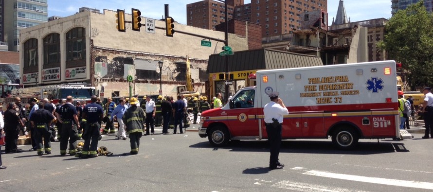Philadelphia’da çöken binanın enkazından 12 kişi kurtarıldı
